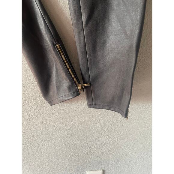 Kate Spade Estella Black Leather Pants - Picture 6 of 7